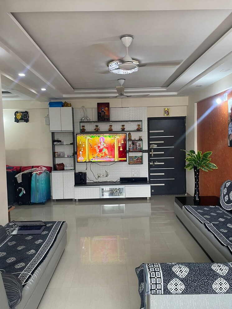 Living Room, gota 2 Bedroom 1224 Sq.Ft. Apartment In Gota Ahmedabad 8598948