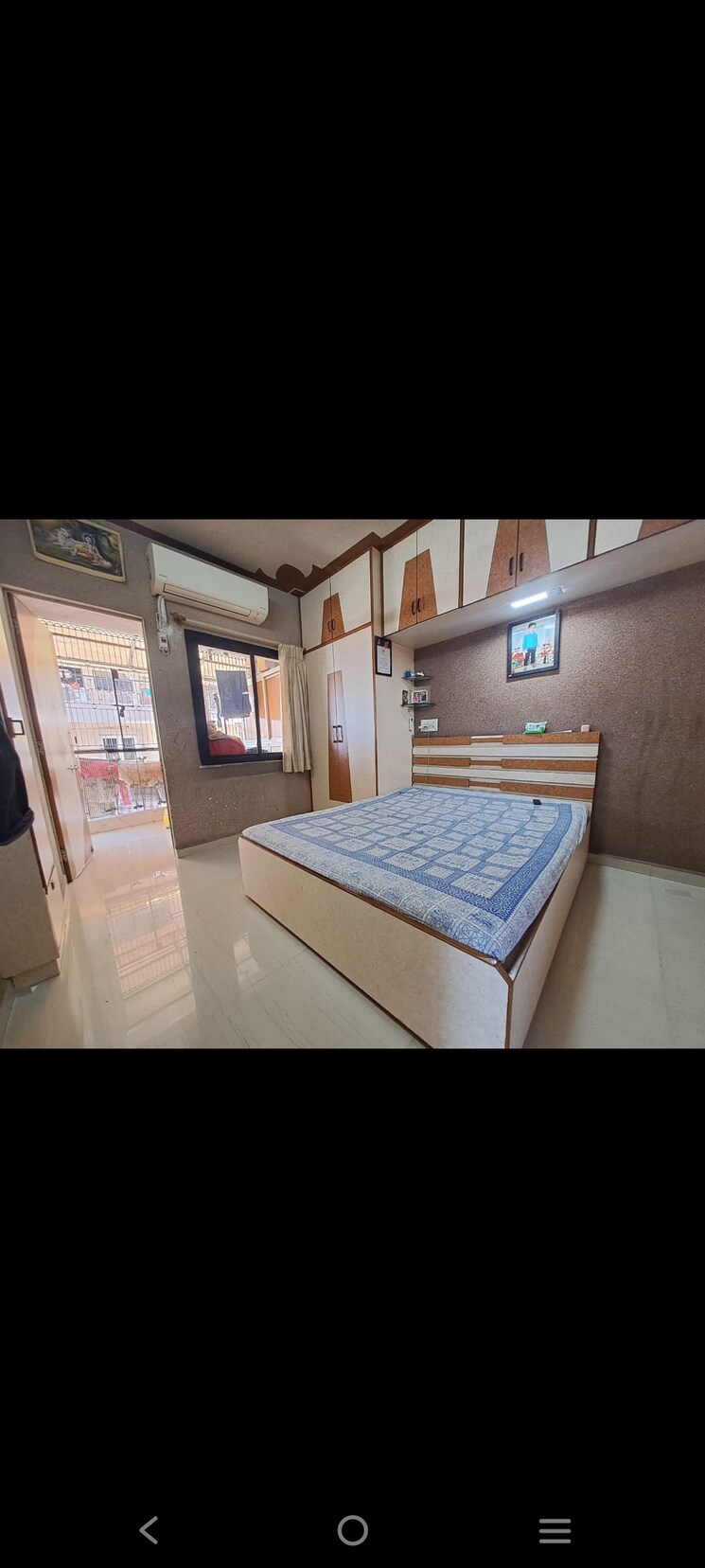 Bedroom, nirman-complex 2 Bedroom 810 Sq.Ft. Apartment In Chanakyapuri Ahmedabad 8599073
