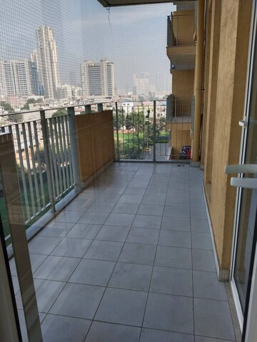 Balcony in 3 BHK Apartment at Ireo The Corridors, Sector 67a – for Rent