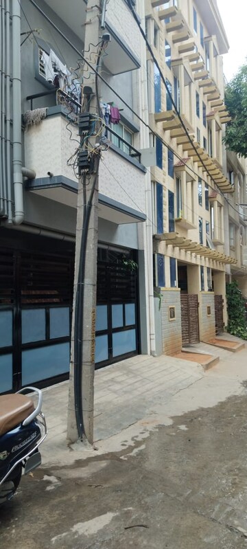 1 BHK Independent House – Exterior View View at Rt Nagar - for Rent