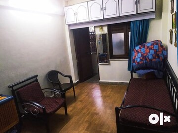 Living Room in 1 RK Apartment at Dombivli East – for Rent