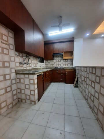 Kitchen in 2 BHK Builder Floor at Malviya Nagar – for Rent