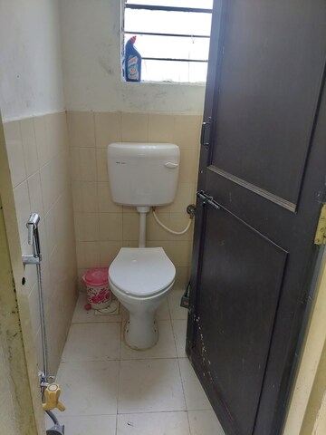 Bathroom in 1 BHK Apartment at Karan Gharonda, Wadgaon Sheri – for Rent