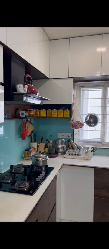 Kitchen in 2 BHK Apartment at Alekhya Spring Leaf, Manikonda – for Rent