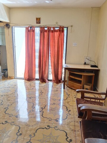 Living Room in 2 BHK Apartment at Kute Vrundavan Society, Akurdi – for Rent