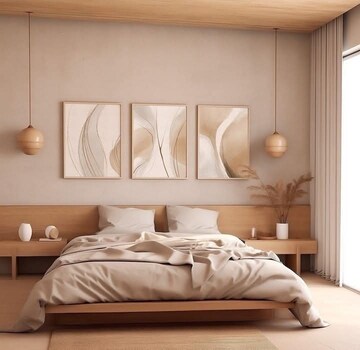 Bedroom in 3.5 BHK Apartment at Igi Airport Area – for Sale