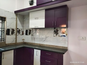Kitchen in 1 BHK Builder Floor at Hsr Layout – for Rent
