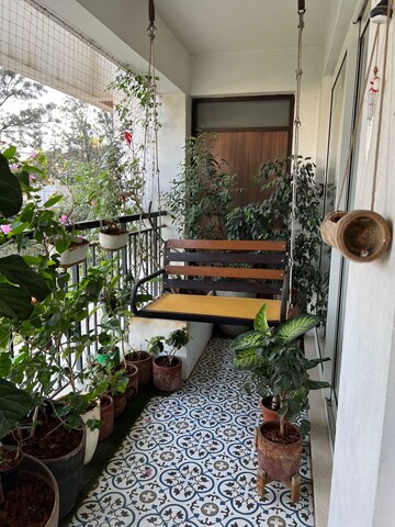 Balcony in 4 BHK Apartment at Prestige Misty Waters, Hebbal – for Sale