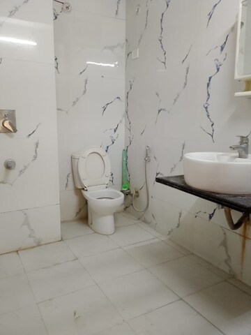 Bathroom in 3 BHK Apartment at Vasant Kunj – for Rent