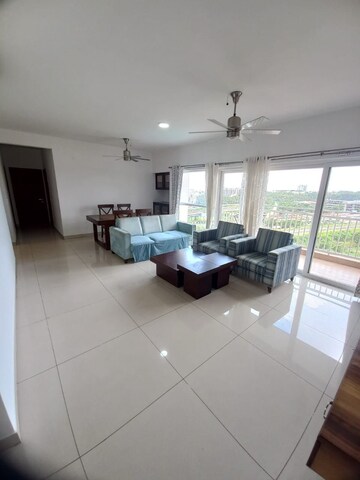 Living Room in 3 BHK Apartment at RMZ Galleria, Yelahanka – for Sale