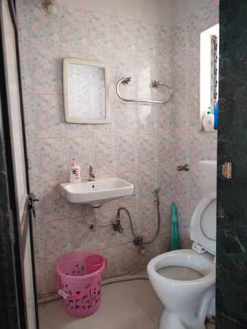 Bathroom in 2 BHK Apartment at Vedant Complex CHS, Samata Nagar – for Rent