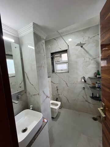 Bathroom in 2 BHK Apartment at Sector 19 Dwarka – for Rent