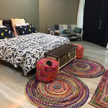 Bedroom in 4 BHK Apartment at Lodha The World Towers World One Tier 2, Worli – for Rent