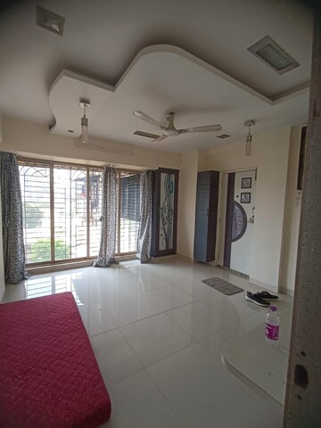 Living Room in 2 BHK Apartment at Cosmos Habitat, Majiwada – for Rent