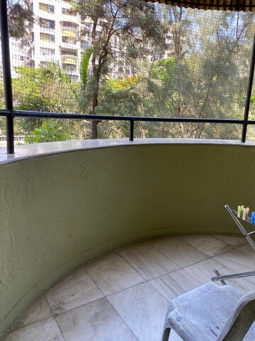 Balcony in 2 BHK Apartment at Vikash Complex CHS, Thane West – for Rent