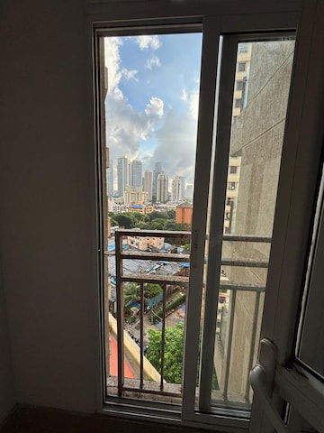 Balcony in 3 BHK Apartment at JP Decks, Goregaon East – for Rent