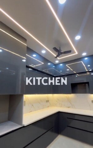 Kitchen in 4 BHK Apartment at Vaishali Sector 4 – for Sale