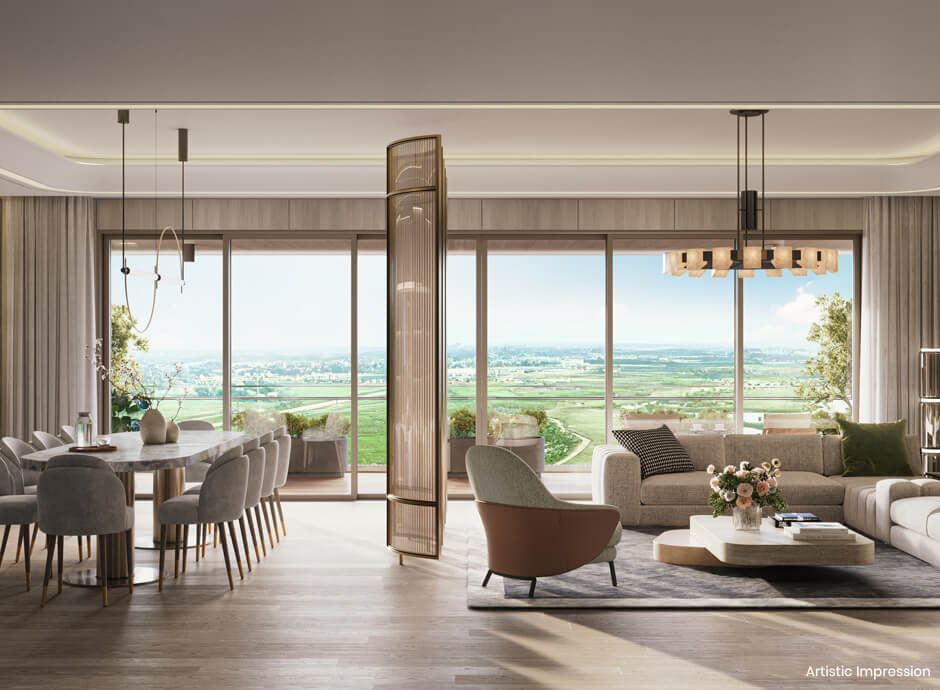 3 BHK 1900 Sq.Ft. Apartment in Eldeco Fairway Reserve