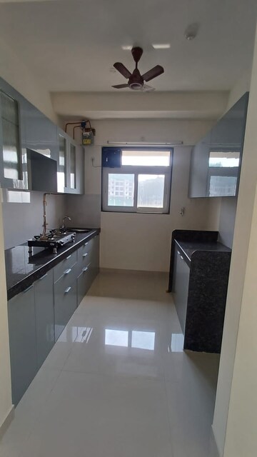 Kitchen in 1 BHK Apartment at Ashar Axis, Majiwada – for Rent