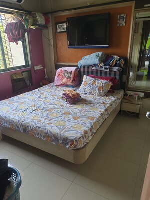 Bedroom in 1 BHK Apartment at Vihang Garden, Pokhran Road No One – for Sale