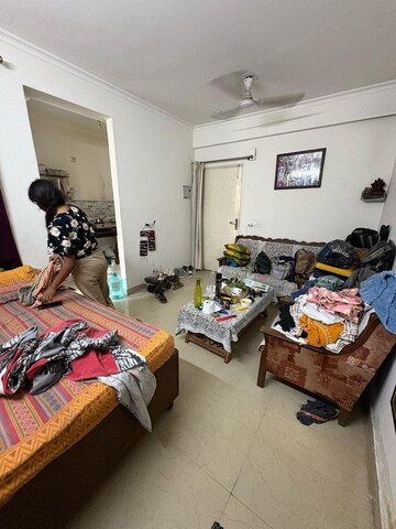 Living Room in 2 BHK Apartment at MCC Signature Heights, Raj Nagar Extension – for Rent