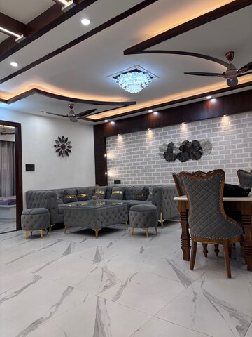 Living Room in 3 BHK Builder Floor at Vijay Park – for Sale