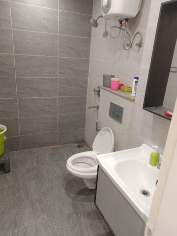 Bathroom in 3 BHK Apartment at Omaxe Royal Residency Faridabad, Sector 79 – for Rent