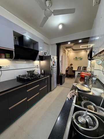 Kitchen in 4 BHK Apartment at Anant Raj Maceo, Sector 91 – for Rent