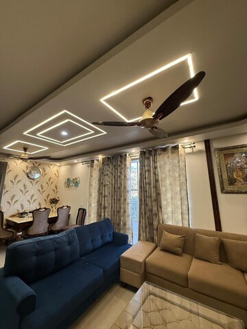 Living Room in 4 BHK Apartment at Anant Raj Maceo, Sector 91 – for Rent