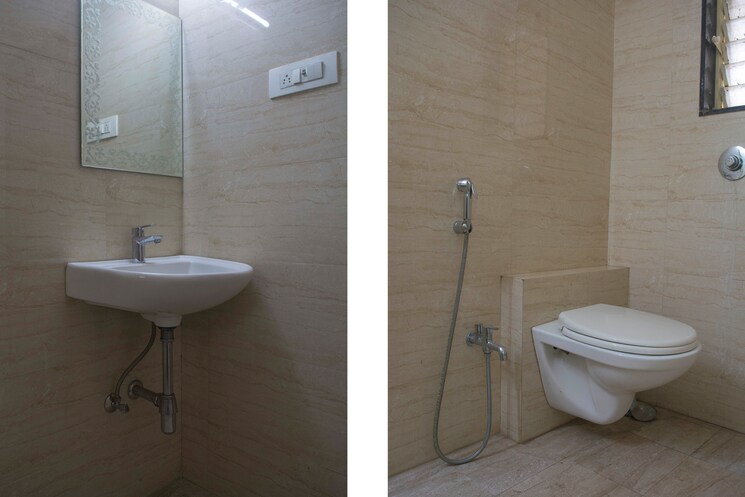 Bathroom, kandivali west Pg For Girls In Kandivali West 8601060