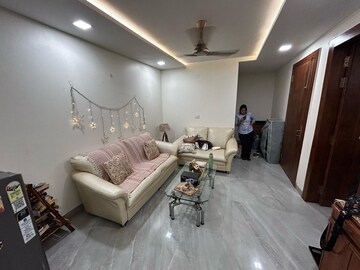 Living Room in 1 BHK Builder Floor at Sector 45 – for Rent