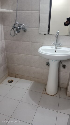 Bathroom in 3 BHK Apartment at Gaur City 1st Avenue, Sector 4 Greater Noida – for Sale