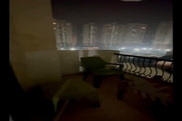 Living Room in 3 BHK Apartment at Habitech Hydepark, Knowledge Park 3 Greater Noida – for Sale