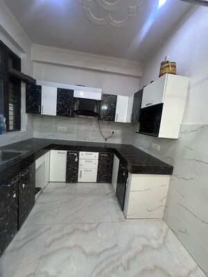 Kitchen in 3 BHK Builder Floor at Ansal Sushant Lok I, Sector 43 – for Sale