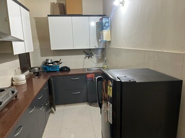 Kitchen in 1 BHK Builder Floor at Ansal Sushant Lok I, Sector 43 – for Rent