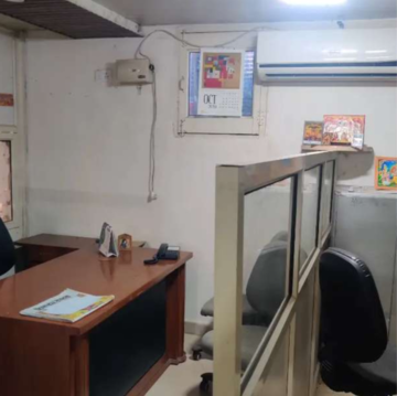 Kitchen in  Office Space at Sector 17 – for Rent