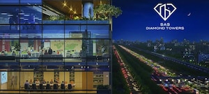 3 BHK Apartment – Exterior View View at SAS Diamond Towers, Financial District - for Sale