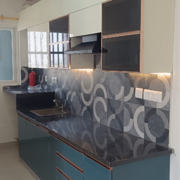 Kitchen in 2.5 BHK Apartment at Brigade El Dorado, Huvinayakanahalli – for Rent