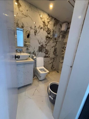 Bathroom in 2 BHK Apartment at K Raheja Vihar, Powai – for Rent