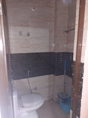 Bathroom in 2 BHK Builder Floor at Mahavir Enclave 1 – for Rent