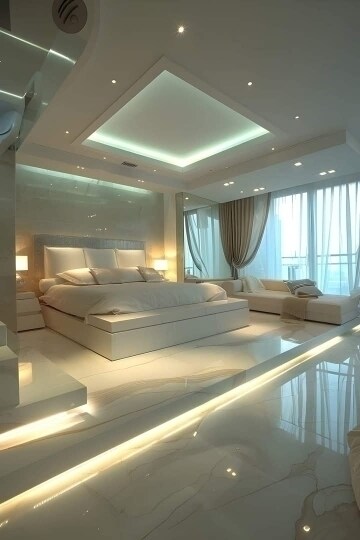 Bedroom in 4 BHK Apartment at Igi Airport Area – for Sale