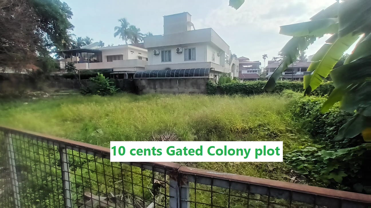 Plot For Sale in Vyttila