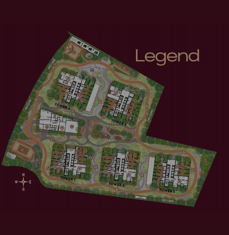 Master Plan, financial district 4 Bedroom 3589 Sq.Ft. Apartment In Financial District Hyderabad 8601829