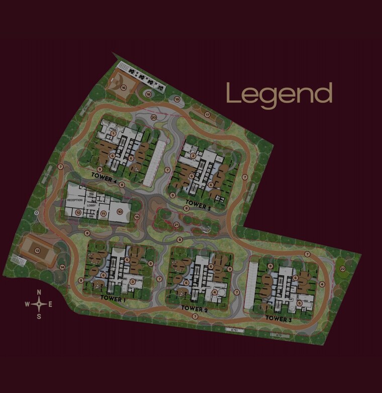 Master Plan, financial district 4 Bedroom 3589 Sq.Ft. Apartment In Financial District Hyderabad 8601829