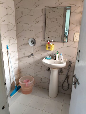 Bathroom in 2 BHK Apartment at Vasant Kunj – for Rent