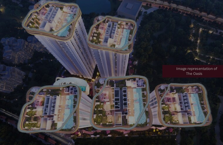 Master Plan, raghava-cinq 4 Bedroom 3584 Sq.Ft. Apartment In Financial District Hyderabad 8601840