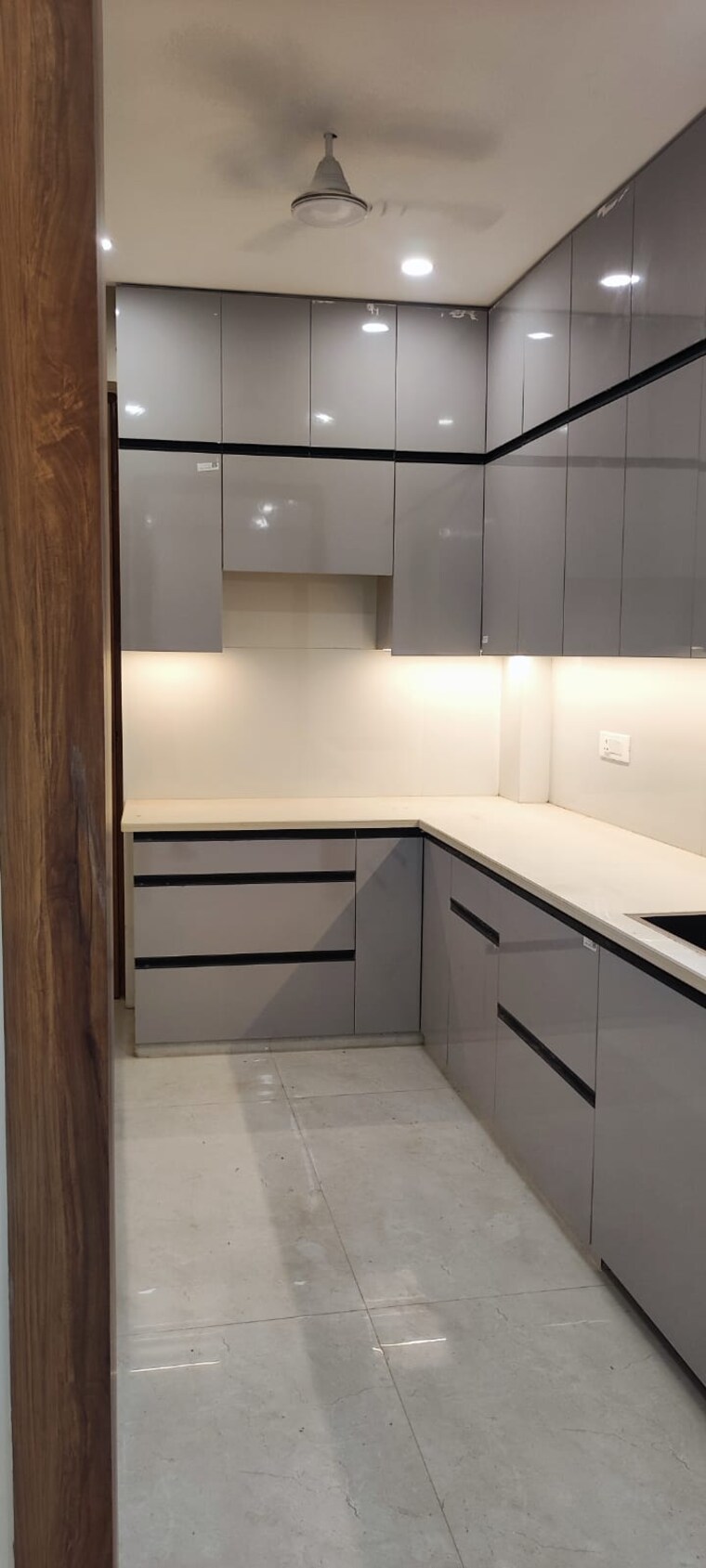 Kitchen, puri-kohinoor 3 Bedroom 162 Sq.Yd. Builder Floor In Sector 89 Faridabad 8601847