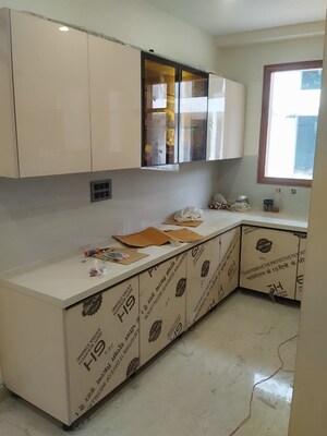 Kitchen in 3 BHK Builder Floor at Puri Aman Vilas, Sector 89 – for Sale