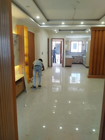 Living Room in 3 BHK Builder Floor at Puri Aman Vilas, Sector 89 – for Sale