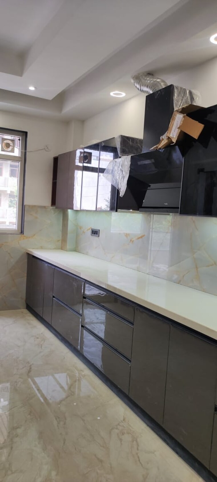 Kitchen, bptp-park-central 4 Bedroom 350 Sq.Ft. Builder Floor In Sector 85 Faridabad 8601861